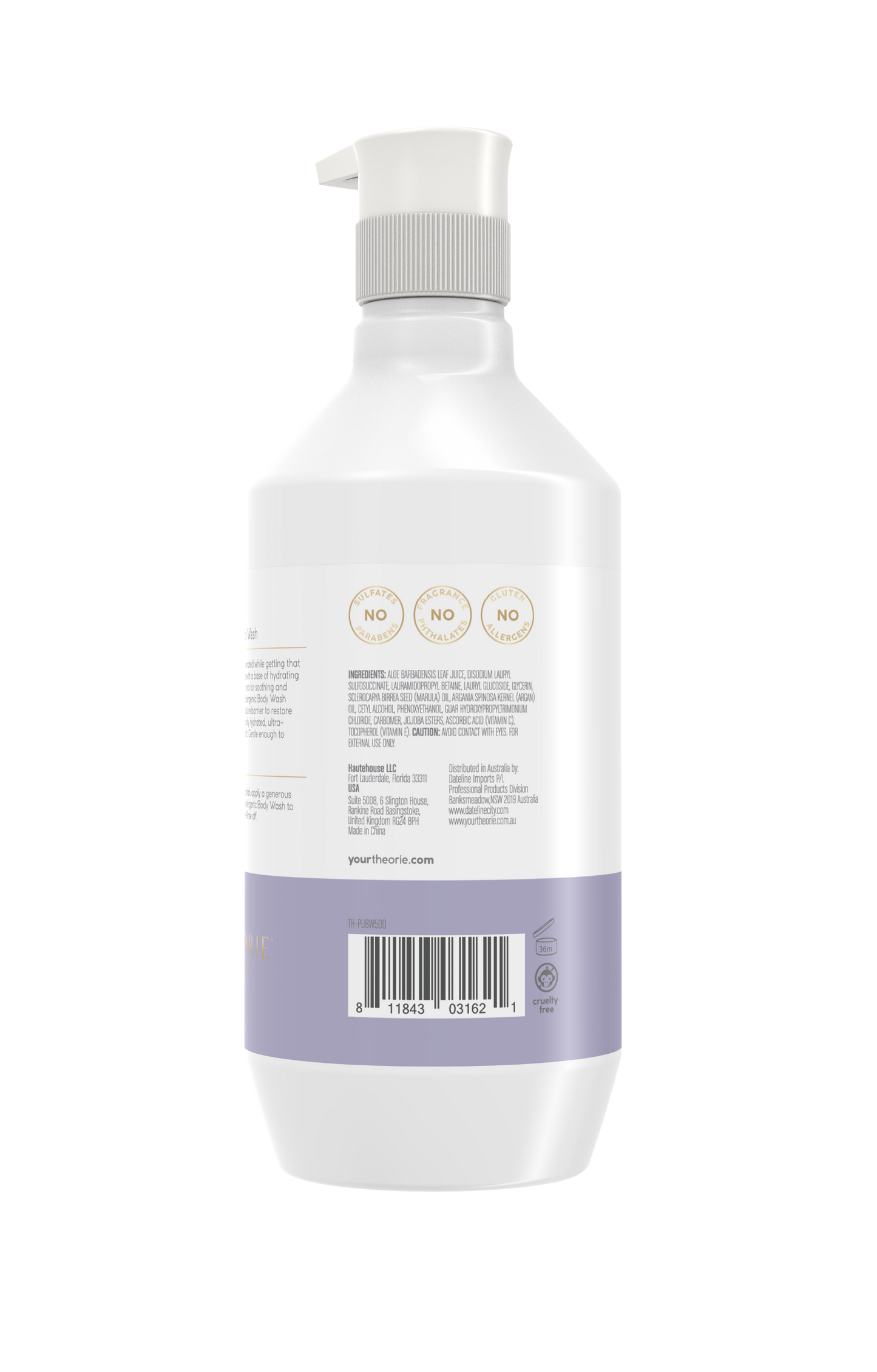 Ultra Gentle Hypoallergenic Body Wash
