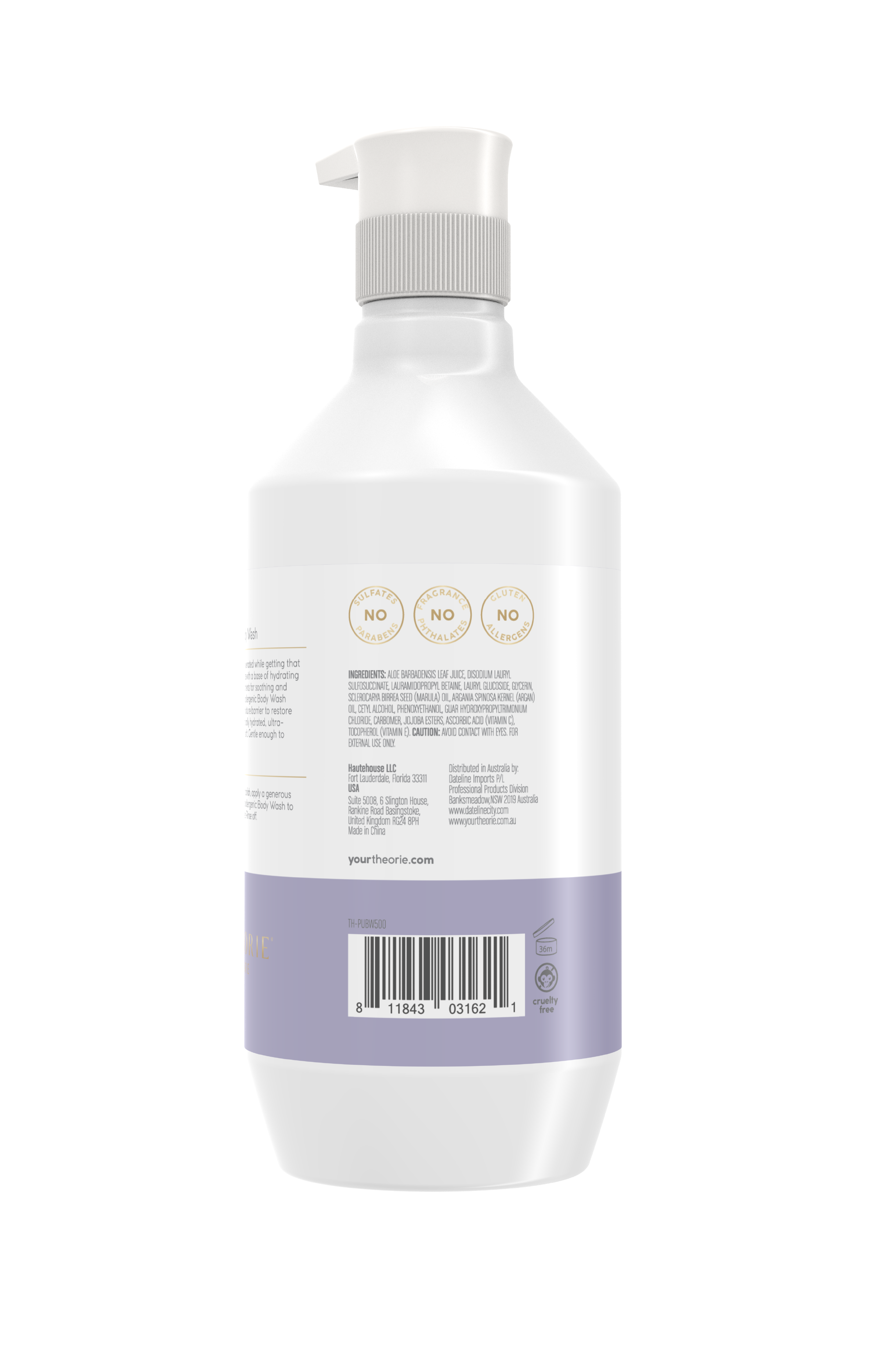 Ultra Gentle Hypoallergenic Body Wash